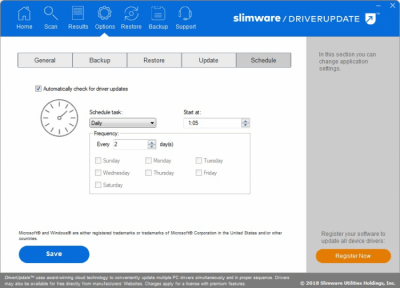 Screenshot of the application DriverUpdate - #5