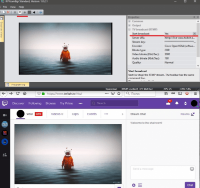 Screenshot of the application KVYcamBgr - #3