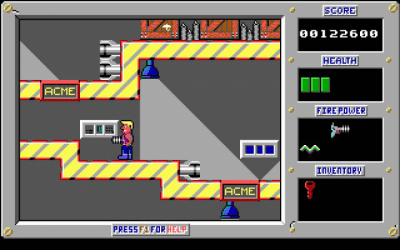Screenshot of the application Duke Nukem 1 - #6