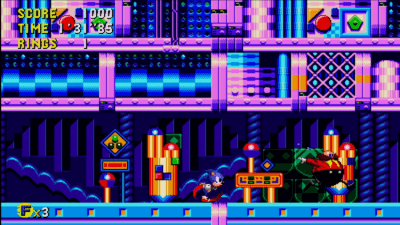 Screenshot of the application Sonic CD - #1