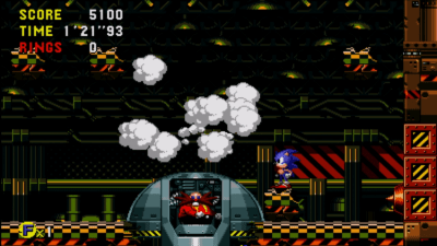 Screenshot of the application Sonic CD - #5