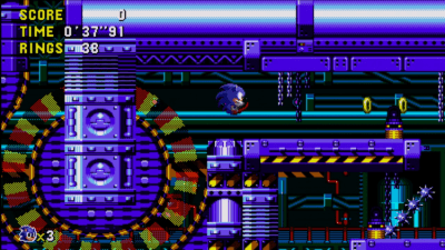 Screenshot of the application Sonic CD - #10