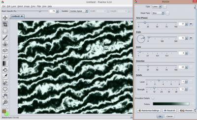 Screenshot of the application Pixelitor - #3