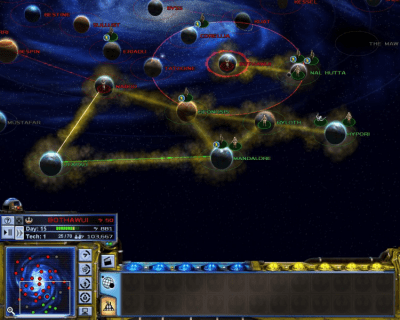 Screenshot of the application Star Wars Empire at War - #4