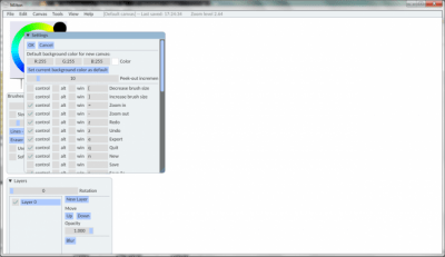 Screenshot of the application Milton - #3