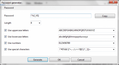 Screenshot of the application Alternate Password DB - #3