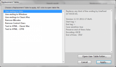 Screenshot of the application TexFinderX - #3