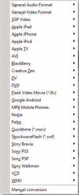Screenshot of the application Eusing Free Video Converter - #2