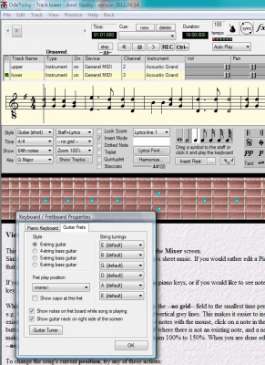 Screenshot of the application Anvil Studio - #3