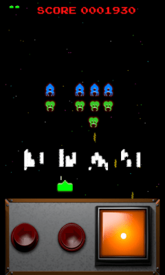 Screenshot of the application Classic Space Invaders - #5
