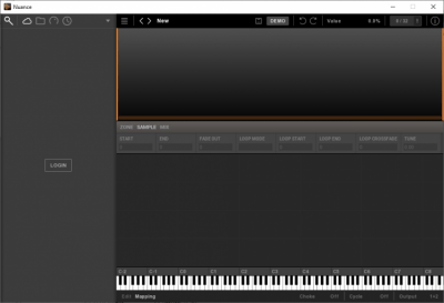Screenshot of the application Nuance - #2