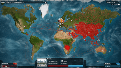 Screenshot of the application Plague Inc: Evolved - #1