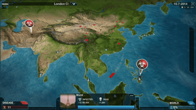 Screenshot of the application Plague Inc: Evolved - #3