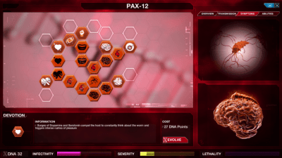 Screenshot of the application Plague Inc: Evolved - #7