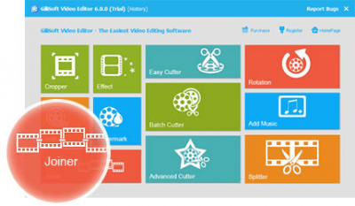Screenshot of the application GiliSoft Video Editor - #3