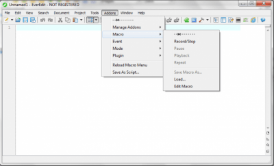 Screenshot of the application EverEdit - #3