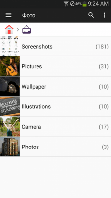 Screenshot of the application File manager + - #3