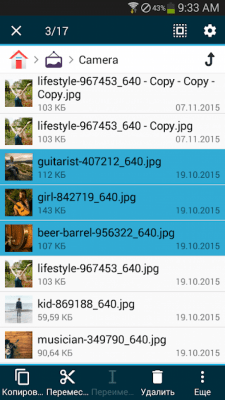 Screenshot of the application File manager + - #5