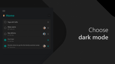 Screenshot of the application Microsoft To Do - #4