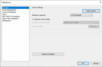 Screenshot of the application Capture NX-D - #3