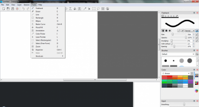 Screenshot of the application Drawpile - #4