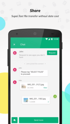 Screenshot of the application APUS File Manager - #6