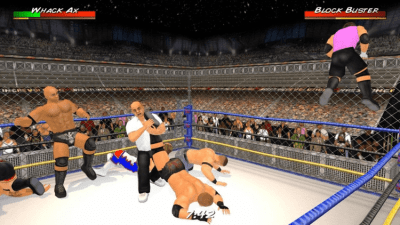 Screenshot of the application Wrestling Revolution 3D - #1