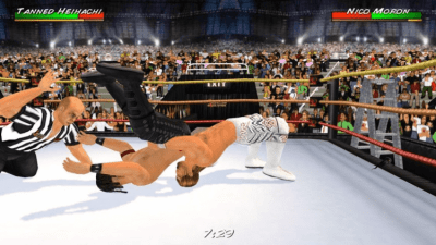 Screenshot of the application Wrestling Revolution 3D - #2