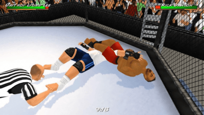 Screenshot of the application Wrestling Revolution 3D - #3