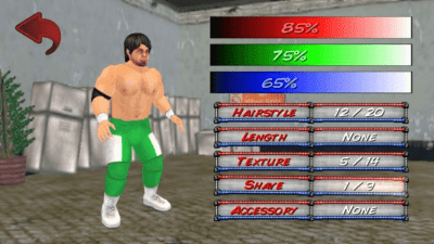 Screenshot of the application Wrestling Revolution 3D - #4