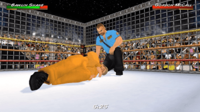 Screenshot of the application Wrestling Revolution 3D - #7