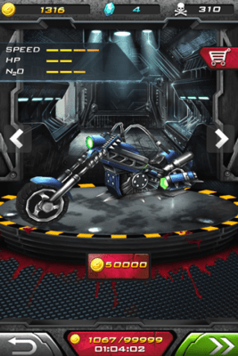 Screenshot of the application Death Moto 2 : Zombile Killer - Top Fun Bike Game - #1