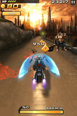 Screenshot of the application Death Moto 2 : Zombile Killer - Top Fun Bike Game - #4