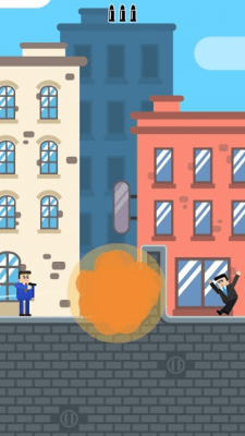 Screenshot of the application Mr. Bullet - spy problems - #3