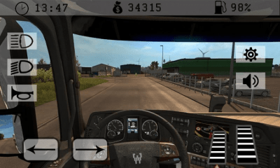 Screenshot of the application European Truck Driver Simulator PRO 2019 - #1