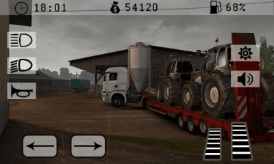 Screenshot of the application European Truck Driver Simulator PRO 2019 - #2