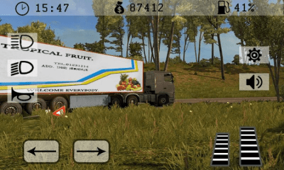 Screenshot of the application European Truck Driver Simulator PRO 2019 - #3