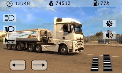 Screenshot of the application European Truck Driver Simulator PRO 2019 - #4