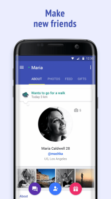 Screenshot of the application MyFriends: Find New Friends - #5