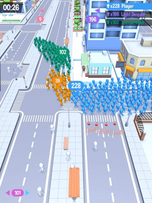 Screenshot of the application Crowd City - #5