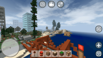 Screenshot of the application Mini Block Craft - #1