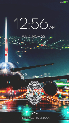Screenshot of the application Fingerprint Lock Screen Simulated - #8