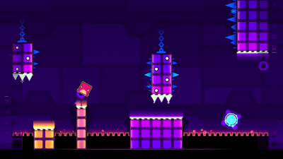 Screenshot of the application Geometry Dash SubZero - #3