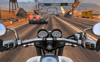 Screenshot of the application Moto Rider GO: Highway Traffic - #1