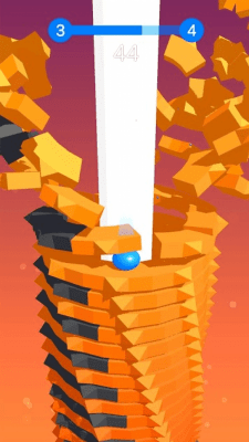 Screenshot of the application Stack Ball - Break the Platforms - #6