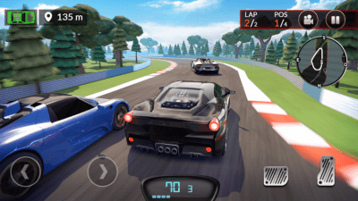 Screenshot of the application Drive for Speed: Simulator - #3