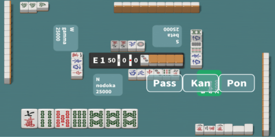 Screenshot of the application R Mahjong - Riichi Mahjong for 4 players - #3