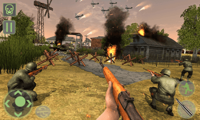 Screenshot of the application Frontline World War 2 Survival FPS Grand Shooting - #1