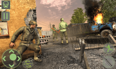 Screenshot of the application Frontline World War 2 Survival FPS Grand Shooting - #2
