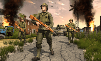 Screenshot of the application Frontline World War 2 Survival FPS Grand Shooting - #3